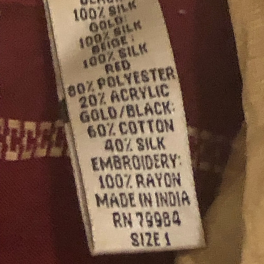 Chico’s Button Down Color Block Top With Embroide… - image 4